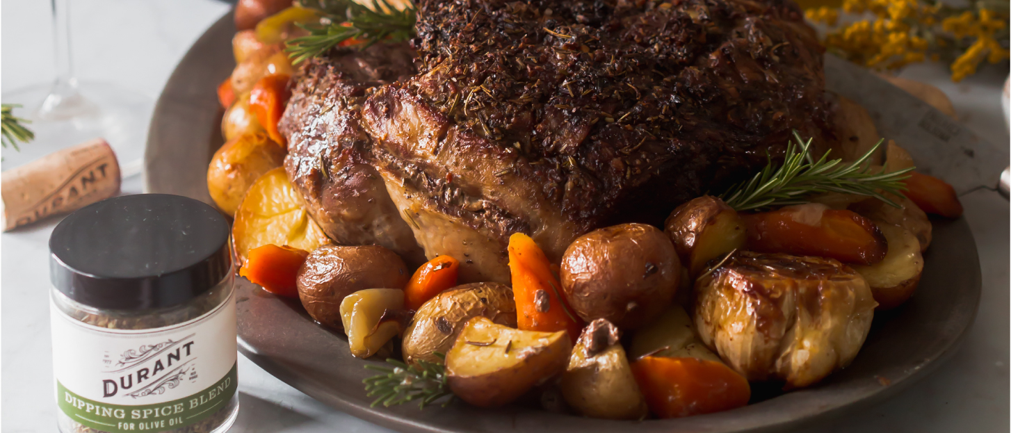 Herb-crusted-leg-of-lamb