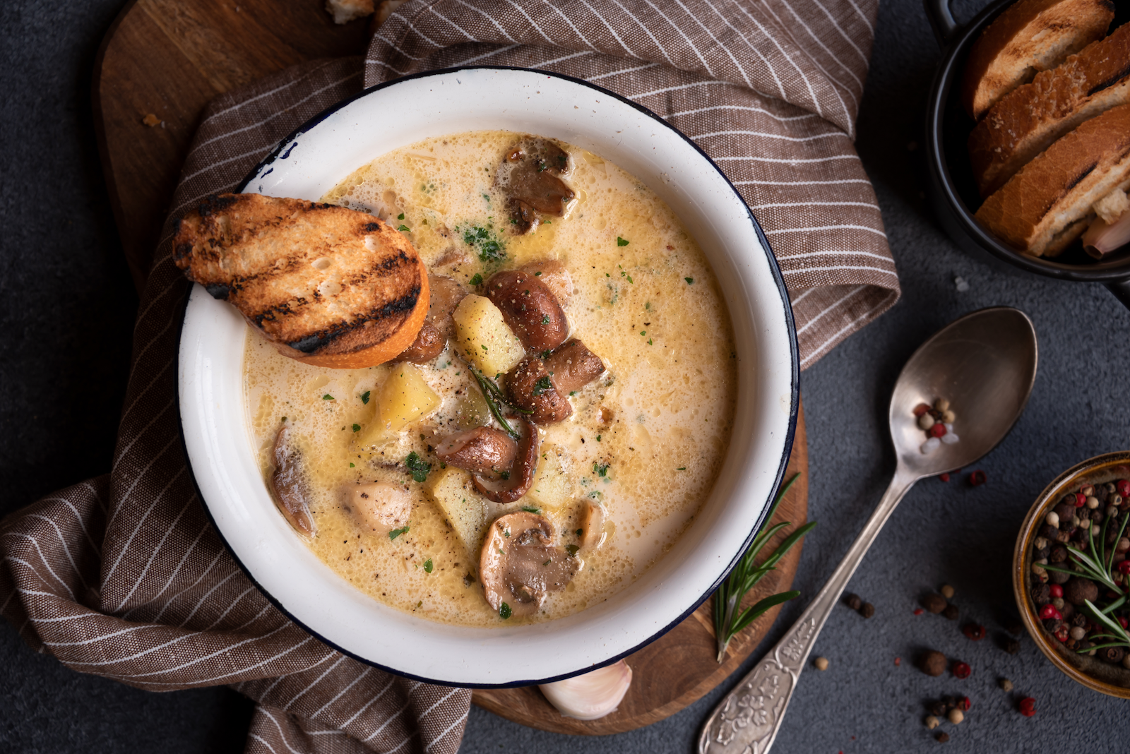Mushroom and Potato Soup