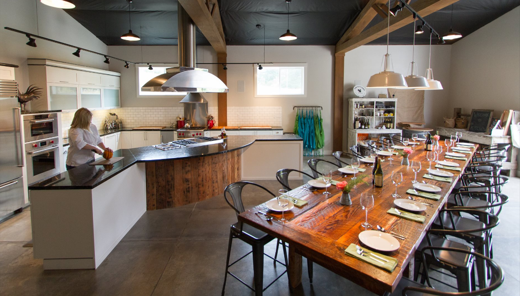 the kitchen at middleground farms        <h3 class=