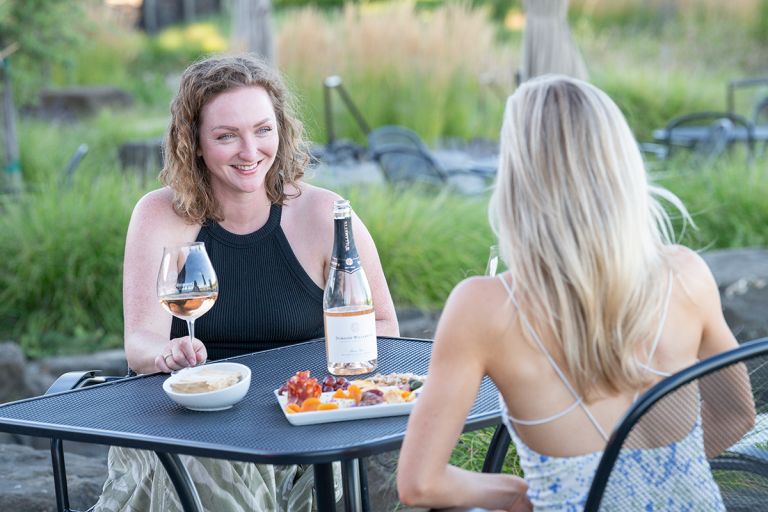 Domaine Willamette Wine Tasting Photo by Andrea Johnson 768x512